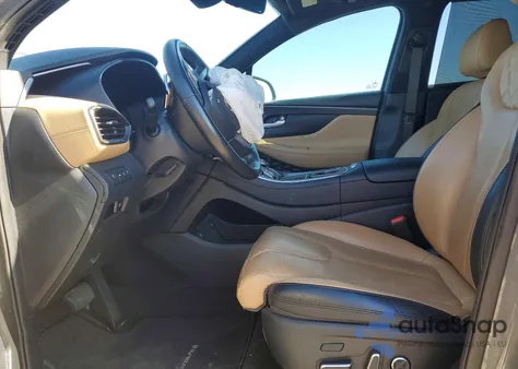 2021 Hyundai Santa Fe Calligraphy z USA, uszkodzony, nr VIN 5NMS5DAL1MH348339